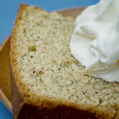 Töpferei Cafe Klett Nusskuchen Sahne